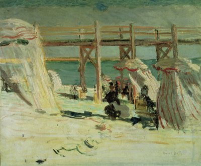 Die Mole bei Sainte-Adresse von Raoul Dufy