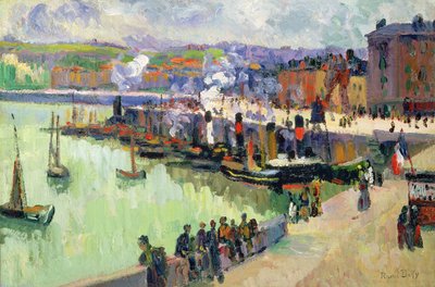 Der Hafen von Raoul Dufy