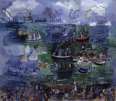Die Regatta in Le Havre von Raoul Dufy