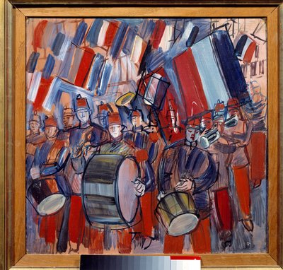 Die Band, 14. Juli, Militärparade von Raoul Dufy