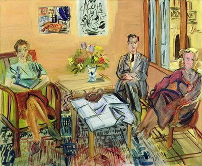 Drei sitzende Figuren von Raoul Dufy