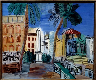 Ansicht des Obelisken in Hyeres von Raoul Dufy