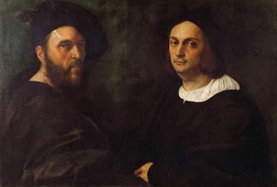 Doppelporträt, ca. 1516 von Raphael