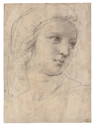 Kopf einer Muse von Raphael