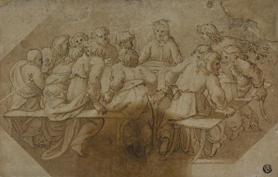 Das letzte Abendmahl von Raphael