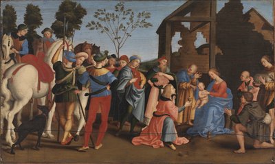 Die Anbetung der Könige von Raphael