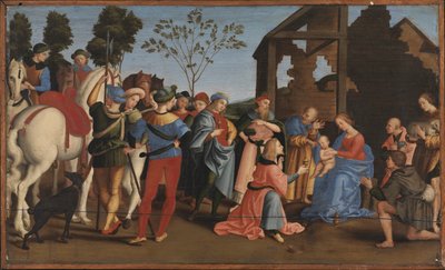 Die Anbetung der Könige von Raphael