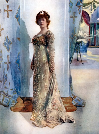 Jane Hading in Plus que Rene, ca. 1902 von Rautlinger