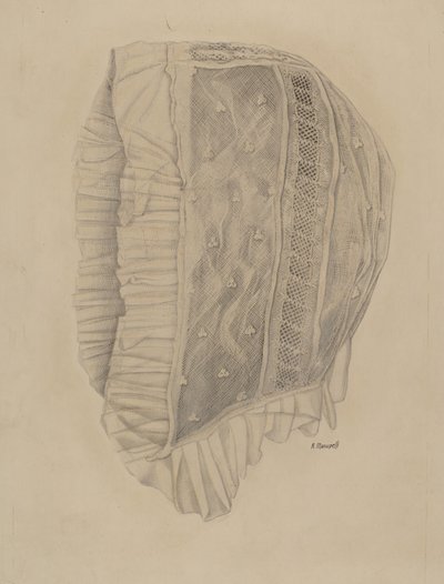Kinderhaube aus Spitze von Raymond Manupelli