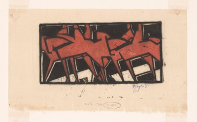 Reiter zu Pferd von Reijer Stolk (signed by artist)