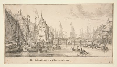 Ansicht von Amsterdam von Reinier Nooms