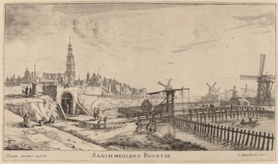 Zaagmolen-Tor von Reinier Nooms, called Zeeman
