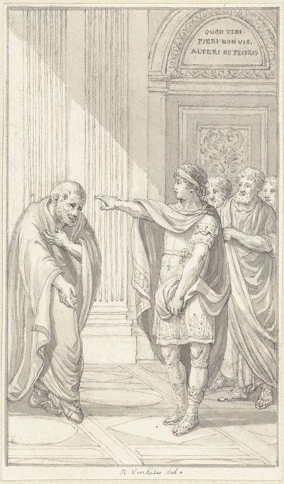 Alexander Severus und Arabinus von Reinier Vinkeles (I)