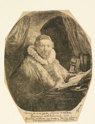 Jan Uytenbogaert, Prediger von Rembrandt van Rijn