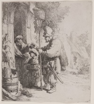 Der Rattenfänger von Rembrandt van Rijn