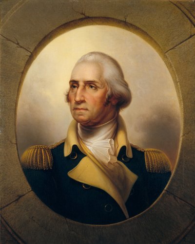 George Washington, ca. 1846 von Rembrandt Peale
