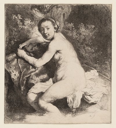 Diana im Bade von Rembrandt van Rijn