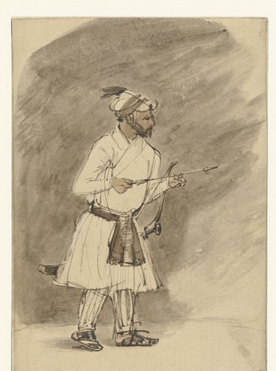 Indischer Bogenschütze von Rembrandt van Rijn