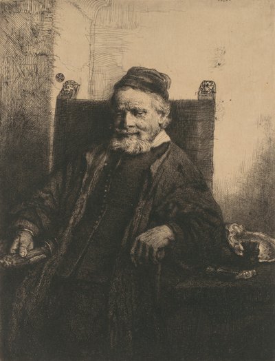 Jan Lutma, 1656 von Rembrandt van Rijn