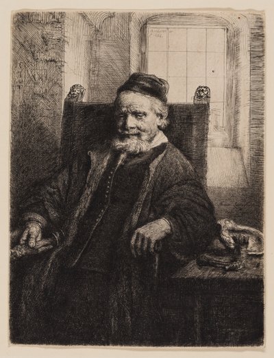 Jan Lutma, Goldschmied von Rembrandt van Rijn