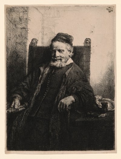 Jan Lutma, Goldschmied von Rembrandt van Rijn