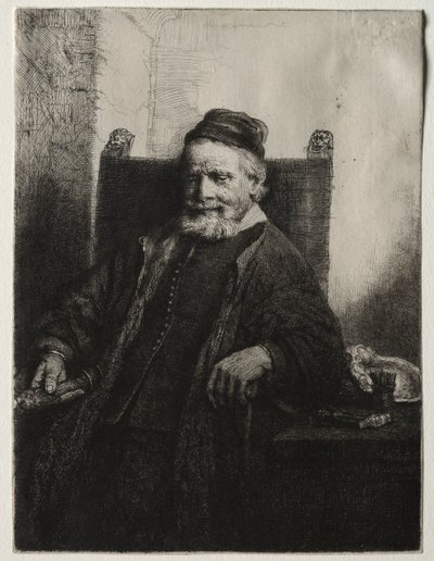 Jan Lutma, Goldschmied von Rembrandt van Rijn