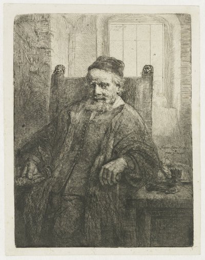 Jan Lutma, Goldschmied von Rembrandt van Rijn