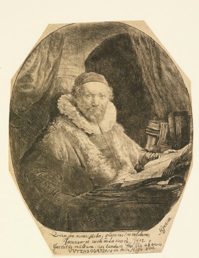 Jan Uytenbogaert, Prediger von Rembrandt van Rijn