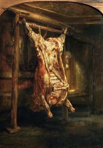 Geschlachteter Ochse von Rembrandt van Rijn