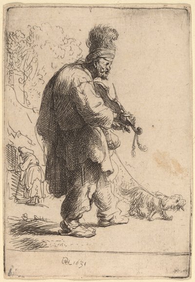 Der blinde Geiger von Rembrandt van Rijn