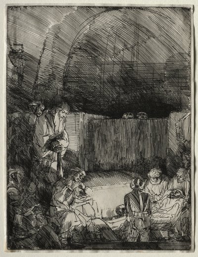 Die Grablegung, ca. 1654 von Rembrandt van Rijn