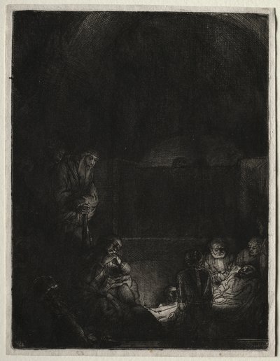 Die Grablegung, um 1654 von Rembrandt van Rijn