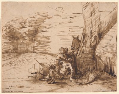 Der barmherzige Samariter von Rembrandt van Rijn
