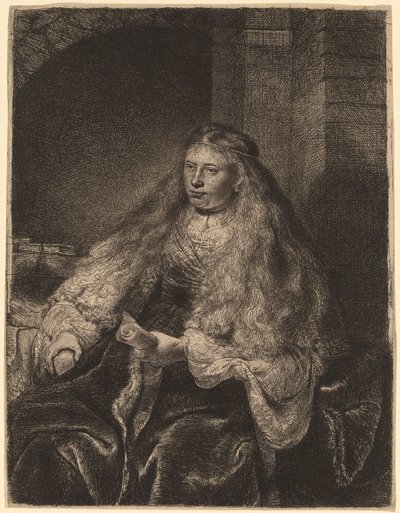Die große jüdische Braut von Rembrandt van Rijn