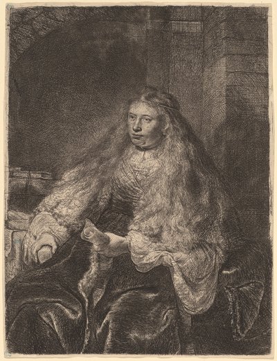 Die große jüdische Braut von Rembrandt van Rijn