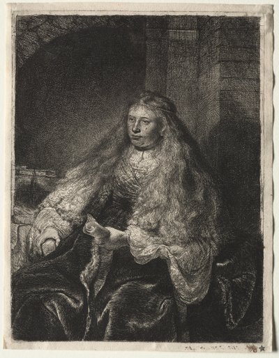Die große jüdische Braut von Rembrandt van Rijn