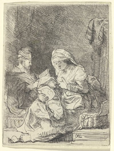 Die Heilige Familie von Rembrandt van Rijn