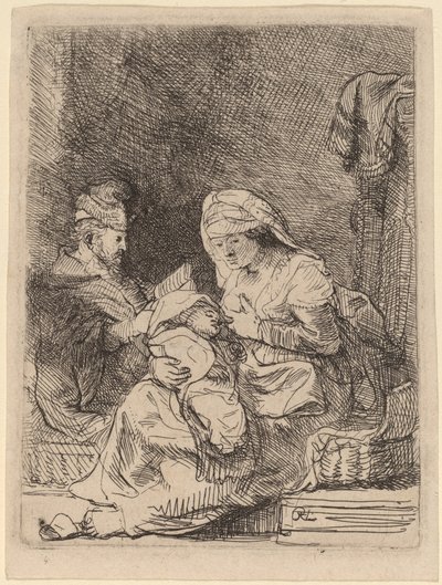 Die Heilige Familie von Rembrandt van Rijn