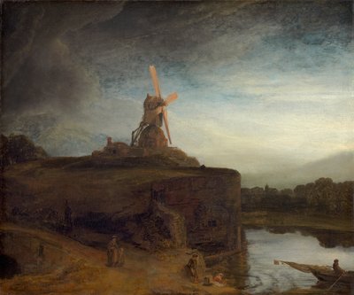 Die Mühle, 1645-48 von Rembrandt van Rijn