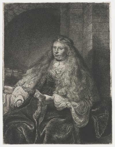 Die große jüdische Braut von Rembrandt van Rijn