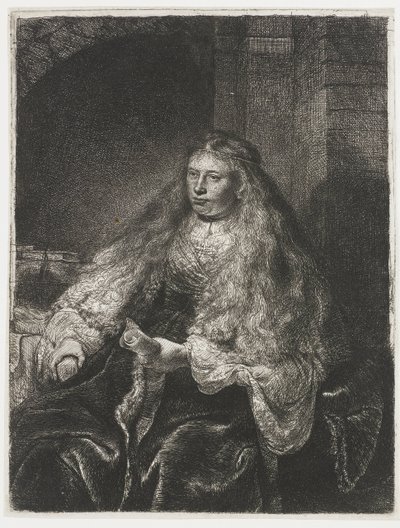 Die große jüdische Braut von Rembrandt van Rijn