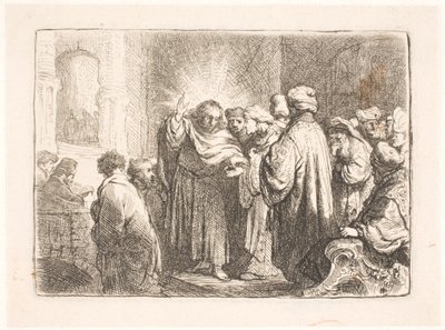 Das Zinsgroschen von Rembrandt van Rijn