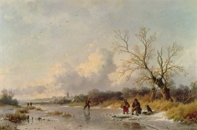 Winter in Holland von Remigius Adrianus Haanen
