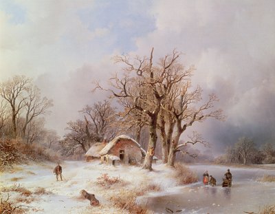 Winterlandschaft von Remigius Adrianus Haanen
