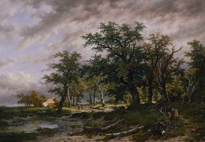 Große holländische Landschaft von Remigius Adrianus van Haanen