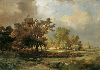 Motiv aus Oosterhout in Holland von Remigius Adrianus van Haanen