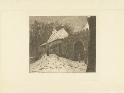 Stadtansicht mit Koppelpoort in Amersfoort von Remmert Dekker