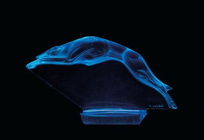 Seltener Levrier-Maskottchen von Rene Jules Lalique