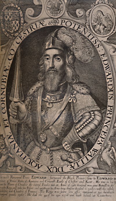 Edward, der Schwarze Prinz von Renold Elstrack