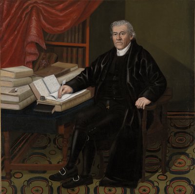 Reverend Ammi Ruhamah Robbins (1740) von Reuben Moulthrop